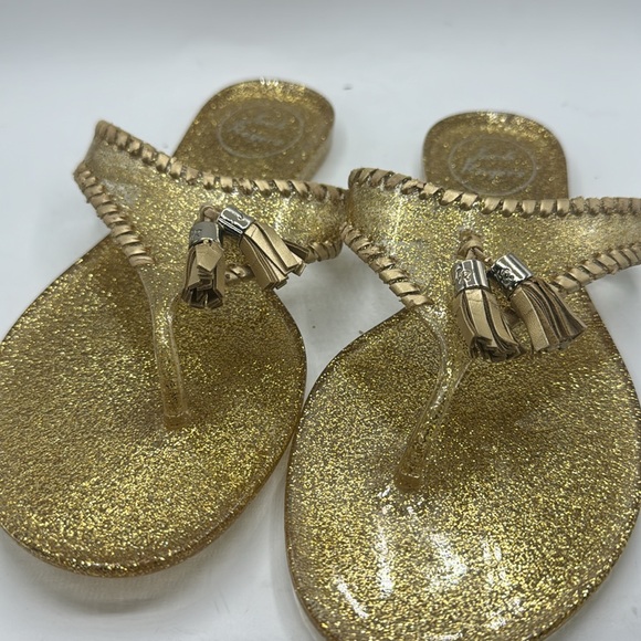 Jack Rogers Gold Sparkle Alana - Picture 4 of 4